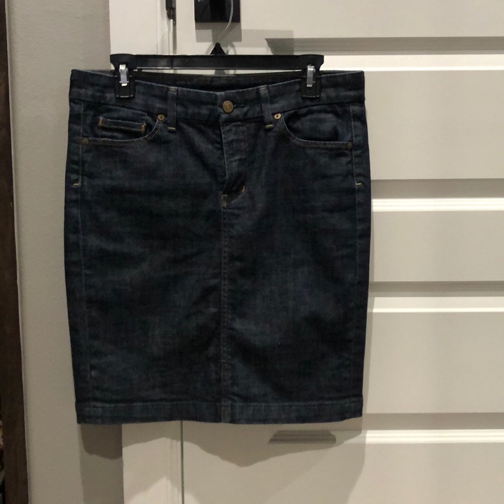 COH pencil denim skirt